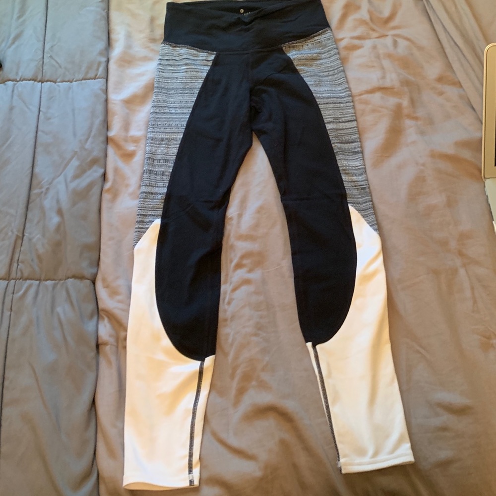 Athleta colorblock leggings